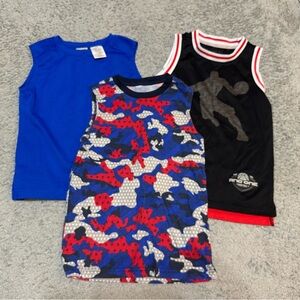 Boys Youth 6/7 Bundle of Three Athletic Tanks